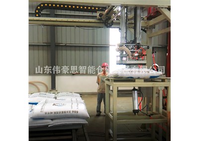 為什么越來越多的企業(yè)選擇滑石粉全自動拆垛機？