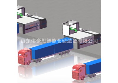 袋裝白炭黑集裝箱自動裝車機的運行過程是什么？