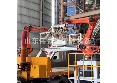 袋裝堿粉裝車機(jī)器人運用了哪些技術(shù)？