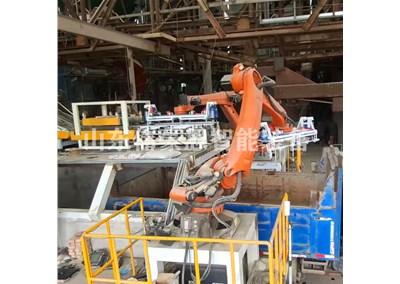 重鈣機(jī)器人裝車機(jī)是如何實現(xiàn)無人化操作的？