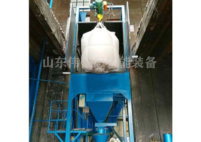 重鈣粉噸袋破袋機的操作流程是什么？