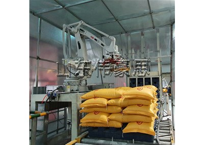 水泥碼垛機(jī)器人有哪些工作方式？