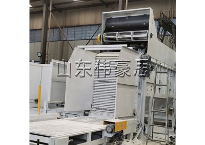 工業(yè)鹽翻垛式拆包機 全自動破袋投料設(shè)備