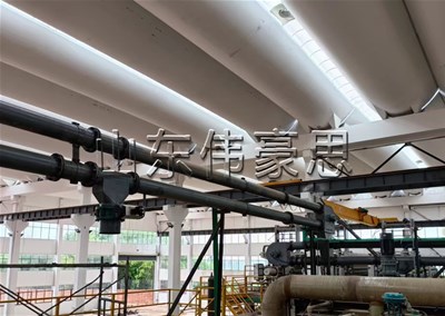 碳酸鈣管鏈輸送機的運行原理
